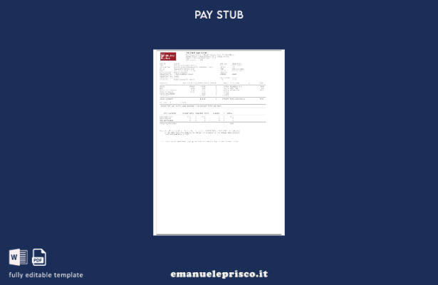 modello di busta paga IDFC First Bank LTD in stile verificato